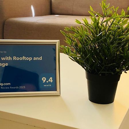 Loft With Rooftop And Free Parking In Garage Будапеща Екстериор снимка