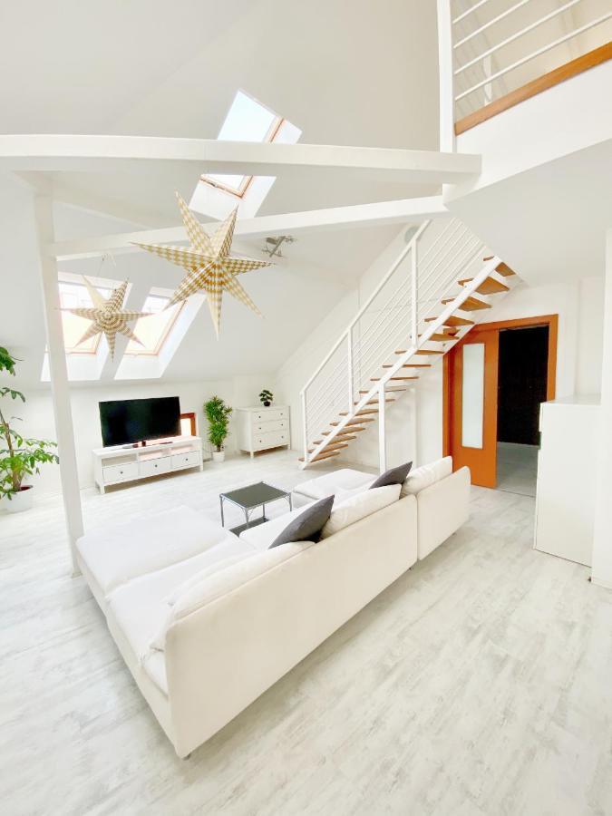 Loft With Rooftop And Free Parking In Garage Будапеща Екстериор снимка